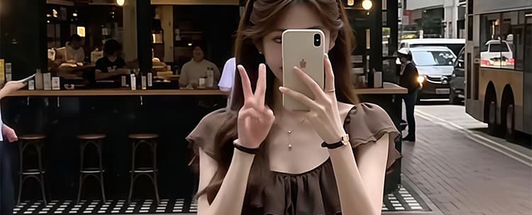 폭발 한 부서 빅 사이즈 작은 날다 소매 맨위 도트 무늬 면 린넨 바지 세트 여성 상세 이미지 31