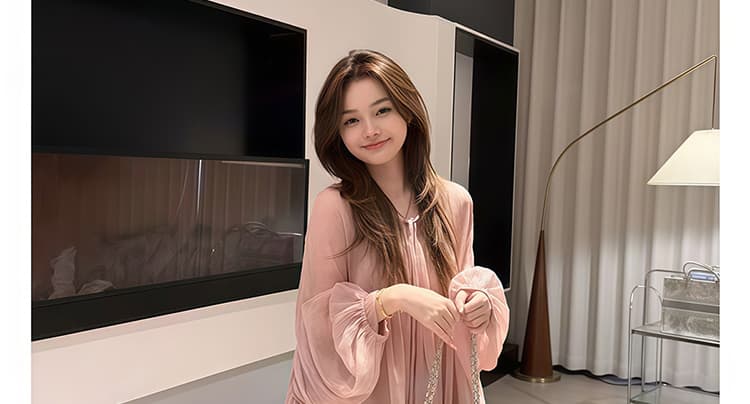 폭발 한 부서 빅 사이즈 자외선 차단 루즈핏 자외선 차단 인형 셔츠 핫픽스 바지 세트 여성 상세 이미지 17