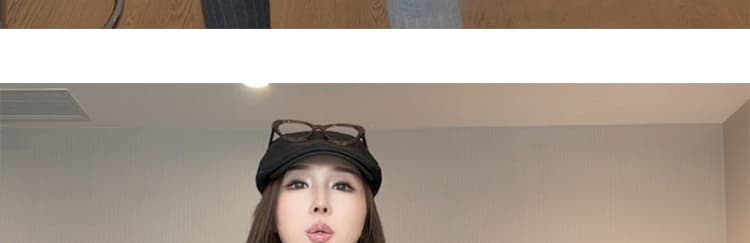 폭발 지금 한 부서 빅 사이즈 품격 작은 대중 꽃 연주 중 Pleat 맨위 플리츠 치마 세트 여성 상세 이미지 34