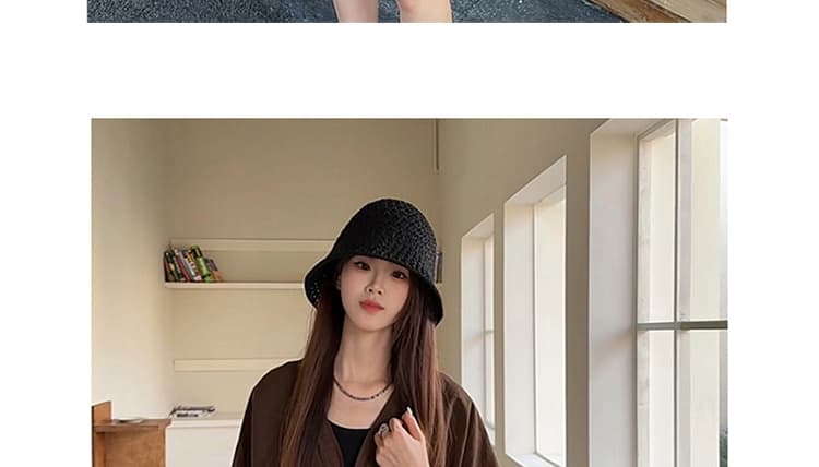 지금 임산부 빅 사이즈 품격 빅 사이즈 레트로 플리츠 세트 여성 상세 이미지 20