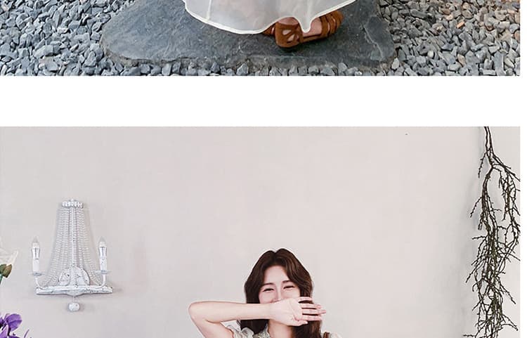 지금 폭발 연령 감소 고급 아름다운 디자인 홀로우 아웃 레이스 한 부서 세트 상세 이미지 35