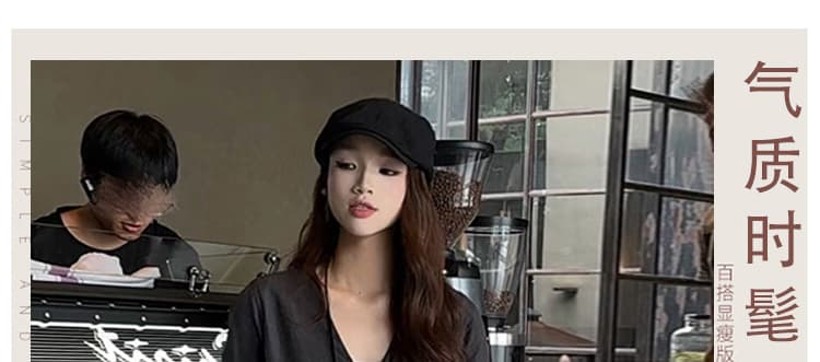 지금 한 부서 작은 대중 빅 사이즈 차가운 반팔 반신 치마 세트 여성 상세 이미지 1