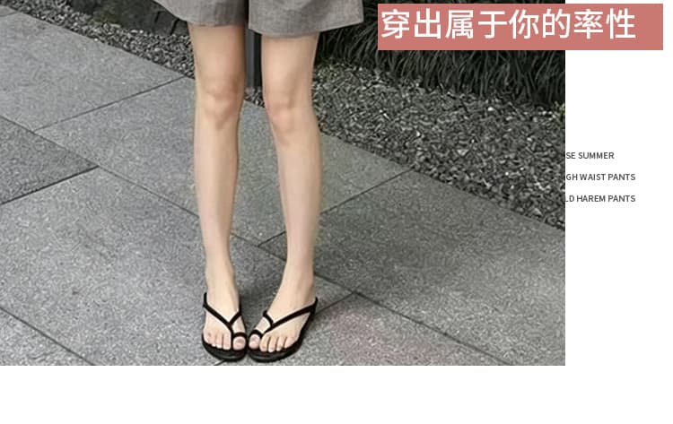 지금 임산부 빅 사이즈 캐주얼 한 부서 느긋한 반바지 세트 상세 이미지 10