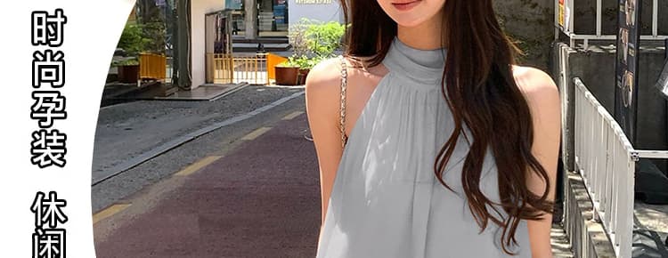 새로운 임산부 빅 사이즈 해변가 휴가 요정 인사이드 요정 호흡 곤란 치마 맨위 아니요 상세 이미지 6