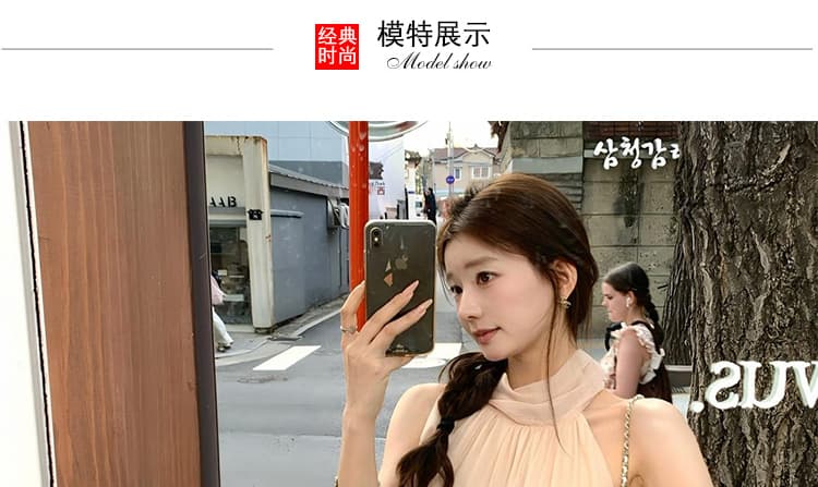 새로운 임산부 빅 사이즈 해변가 휴가 요정 인사이드 요정 호흡 곤란 치마 맨위 아니요 상세 이미지 17