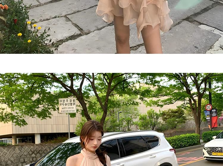 새로운 임산부 빅 사이즈 해변가 휴가 요정 인사이드 요정 호흡 곤란 치마 맨위 아니요 상세 이미지 20