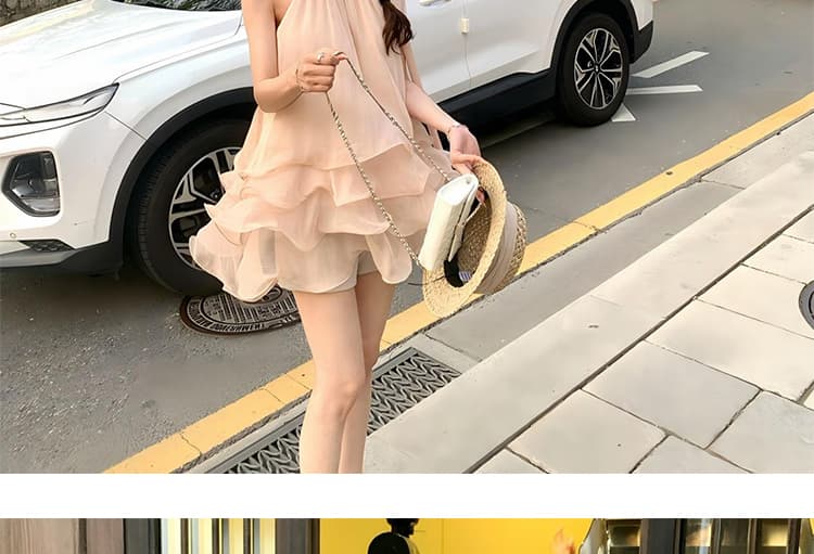 새로운 임산부 빅 사이즈 해변가 휴가 요정 인사이드 요정 호흡 곤란 치마 맨위 아니요 상세 이미지 21