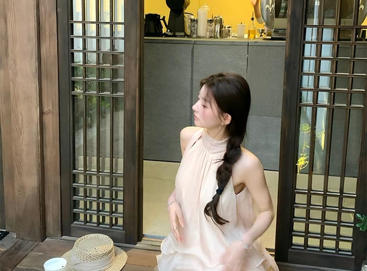 새로운 임산부 빅 사이즈 해변가 휴가 요정 인사이드 요정 호흡 곤란 치마 맨위 아니요 상세 이미지 22