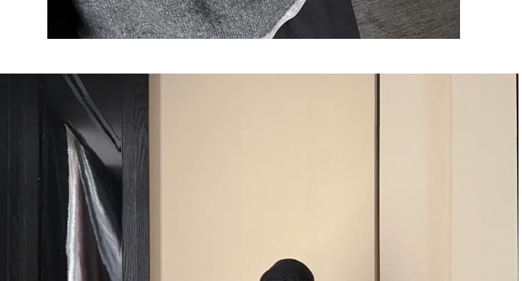 지금 가을 겨울 만나는 인사이드 가져 가라. 터틀넥 니트 스웨터 자수 니트 조끼 꽃밭 반신 스커트 3종 세트 세트 여성 상세 이미지 22