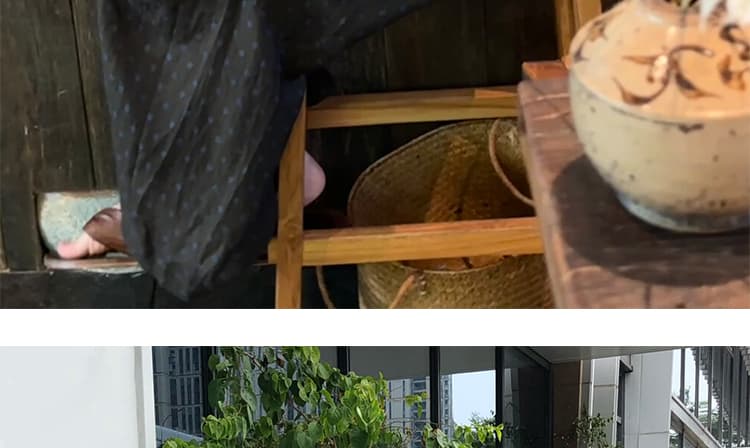 지금 새로운 빅 사이즈 조끼 시작 재킷 맨위 면 린넨 와이드 레그 팬츠 세 조각 여성 세트 상세 이미지 25
