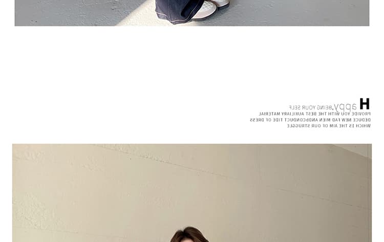 지금 새로운 빅 사이즈 임산부 워시 물 데님 패치워크 체크무늬 세트 상세 이미지 48