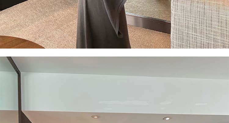 지금 가을 슈퍼 부드럽다 면 소재 느긋한 3종 세트 캐주얼 편안함 니트 면 세트 상세 이미지 22