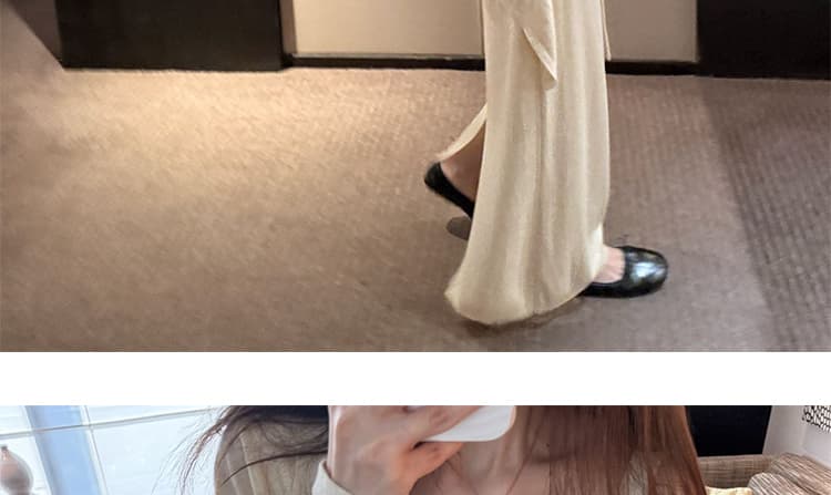 지금 가을 슈퍼 부드럽다 면 소재 느긋한 3종 세트 캐주얼 편안함 니트 면 세트 상세 이미지 39