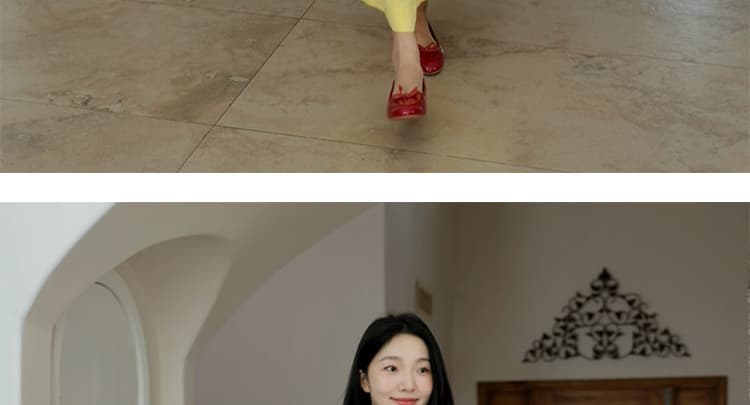 지금 새로운 품격 한 부서 면 린넨 맨위 플리츠 반신 치마 세트 여성 상세 이미지 34