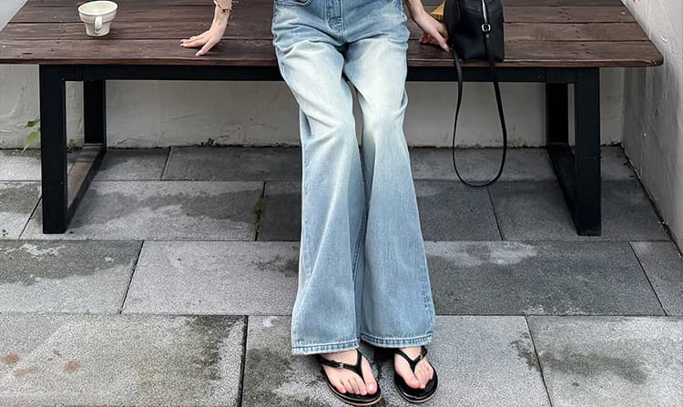 지금 임산부 새로운 자수 레트로 청바지 여성 상세 이미지 44