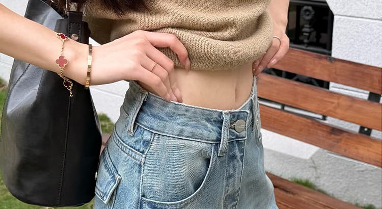 지금 임산부 새로운 자수 레트로 청바지 여성 상세 이미지 53