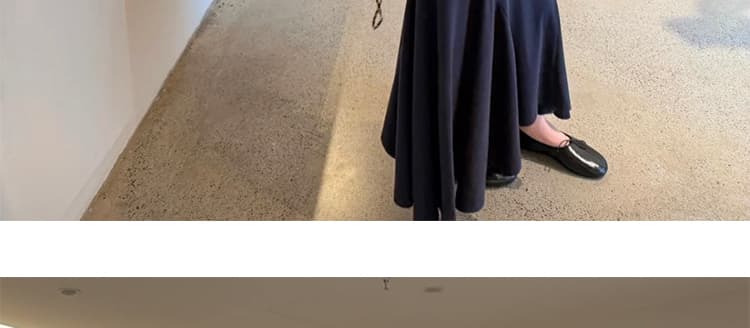지금 빅 사이즈 느긋한 바람 루즈핏 연삭 털 맨위 불규칙 인어 꼬리 반신 치마 세트 여성 상세 이미지 37