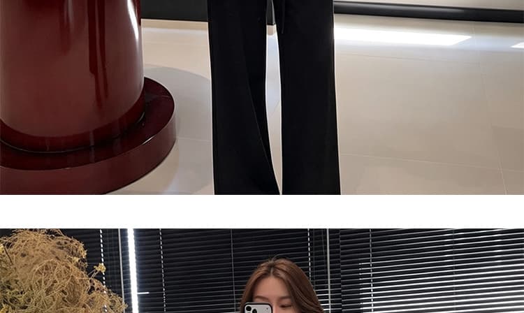 지금 임산부 빅 사이즈 캐주얼 카디건 코트 조끼 바지 3종 세트 세트 상세 이미지 27