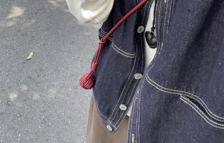 새로운 운동 문예 바람 긴팔 베스트 투피스 세트 와이드 레그 팬츠 어린이 세 조각 여성 세트 상세 이미지 29