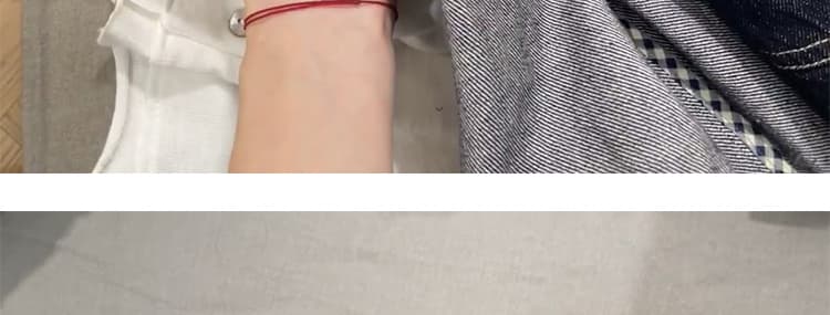 새로운 운동 문예 바람 긴팔 베스트 투피스 세트 와이드 레그 팬츠 어린이 세 조각 여성 세트 상세 이미지 32