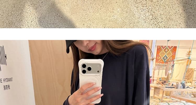 지금 빅 사이즈 느긋한 바람 루즈핏 연삭 털 맨위 불규칙 인어 꼬리 반신 치마 세트 여성 상세 이미지 25