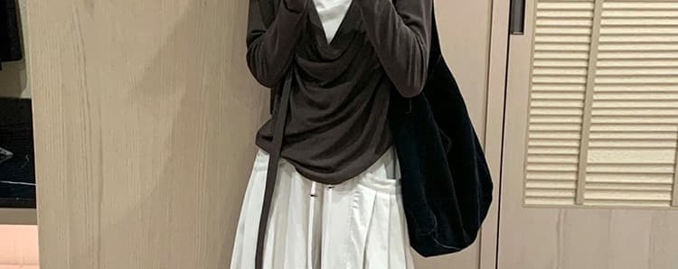 새로운 느긋한 야마모토 윈디 주머니 풍선 하이웨이스트 루즈핏 캐주얼 바지 아이들 상세 이미지 8