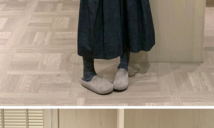 지금 한 부서 어두운 색 워시 물 질감 느긋한 표지 고기 7 점 캐주얼 바지 아이들 상세 이미지 18