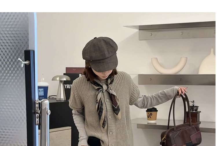 가을 새로운 한 부서 느슨함 센스 패션 슬림해 보이는 일본식 와이드 레그 팬츠 상세 이미지 32