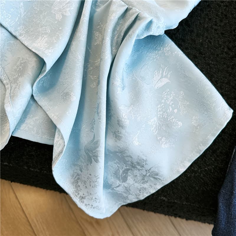 실사 지금 화이트 행침 목 백리스 조끼 여성 여름 새로운 불규칙 비틀림 몸매 가꾸기 맨위 상세 이미지 12