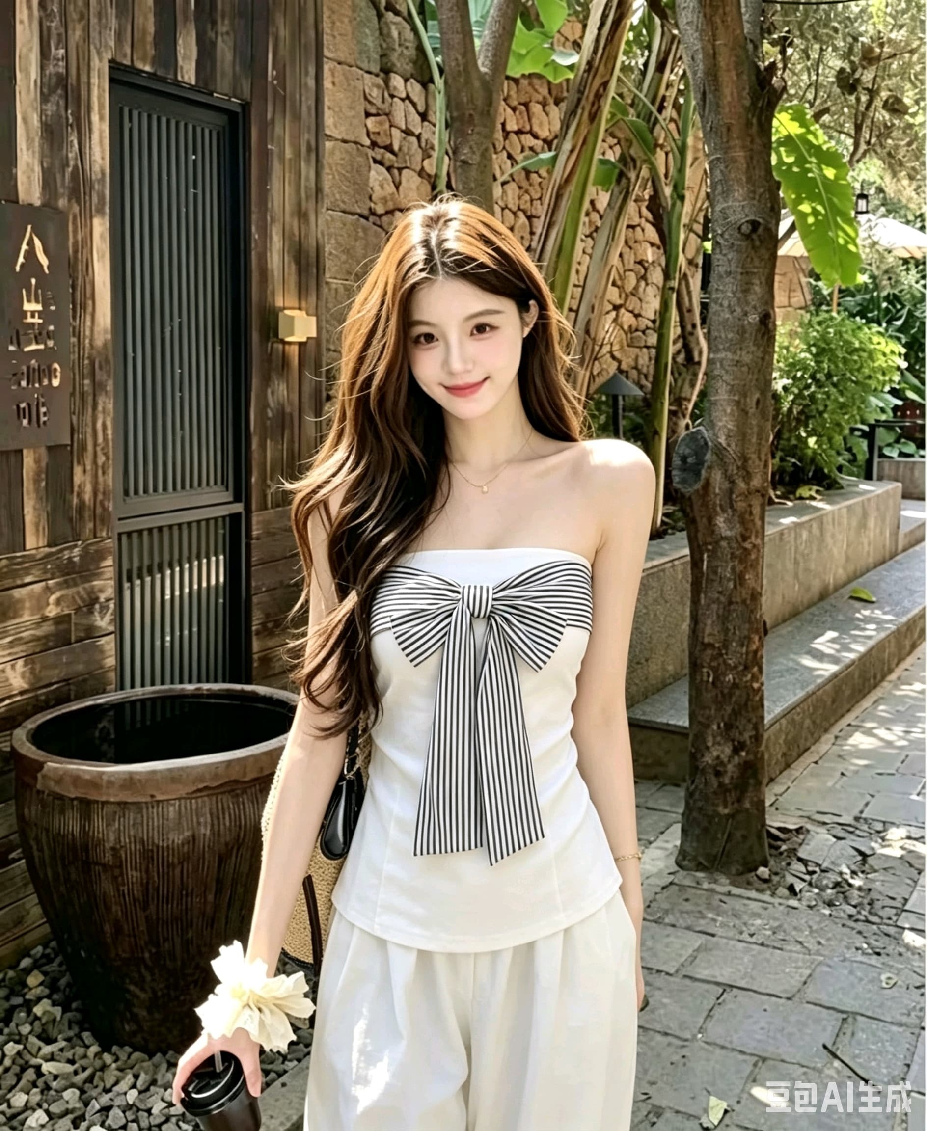 튜브탑 백리스 핫걸 맨위 상세 이미지 1