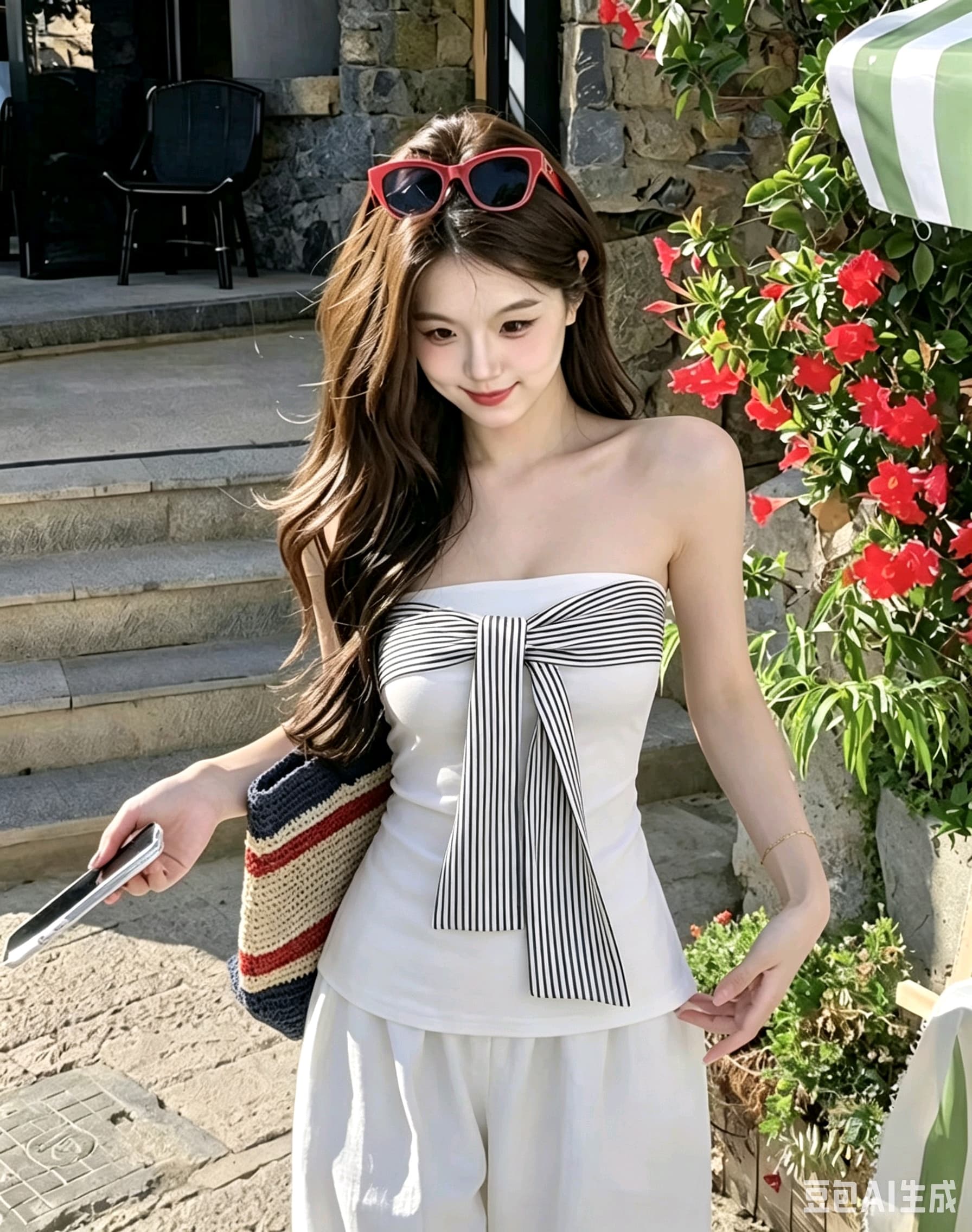 튜브탑 백리스 핫걸 맨위 상세 이미지 2