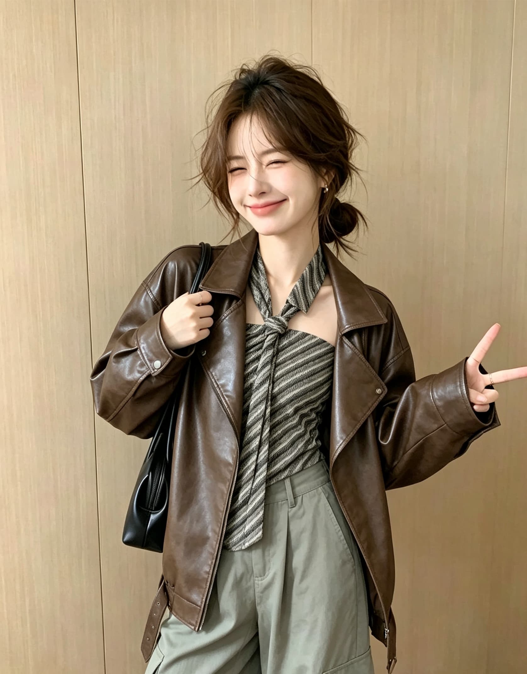 민소매 행침 목 스트라이프 튜브탑 리본 조끼 몸매 가꾸기 슬림해 보이는 외국 가스 핫걸 백리스 가을 겨울 만나는 튜브탑 맨위 상세 이미지 6