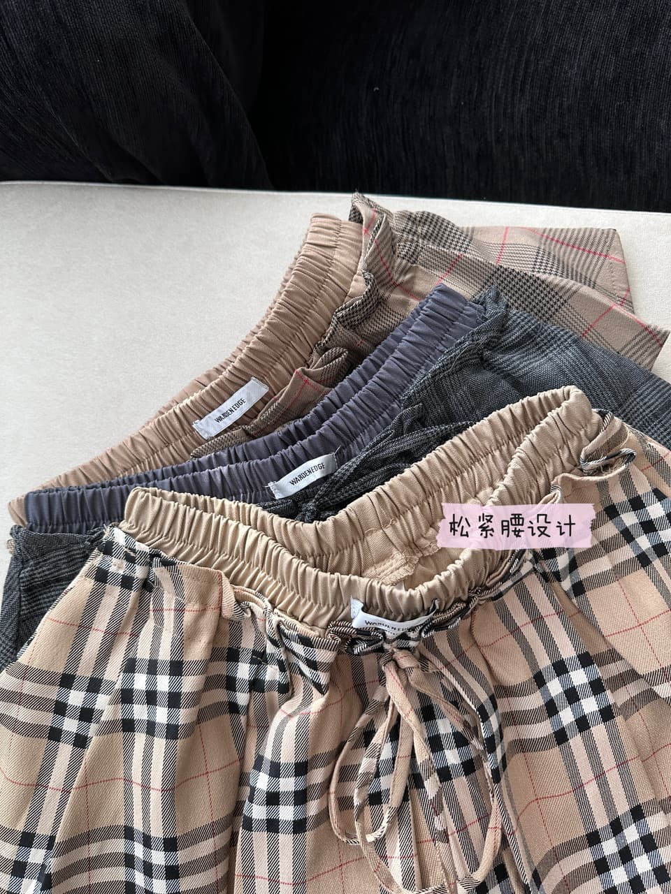 한 부서 레트로 체크무늬 한 마디 반신 스커트 여성 여름 로우 웨이스트 레이스업 케이크 드레스 학원 스타일 슬림해 보이는 핫걸 미니 스커트 상세 이미지 11