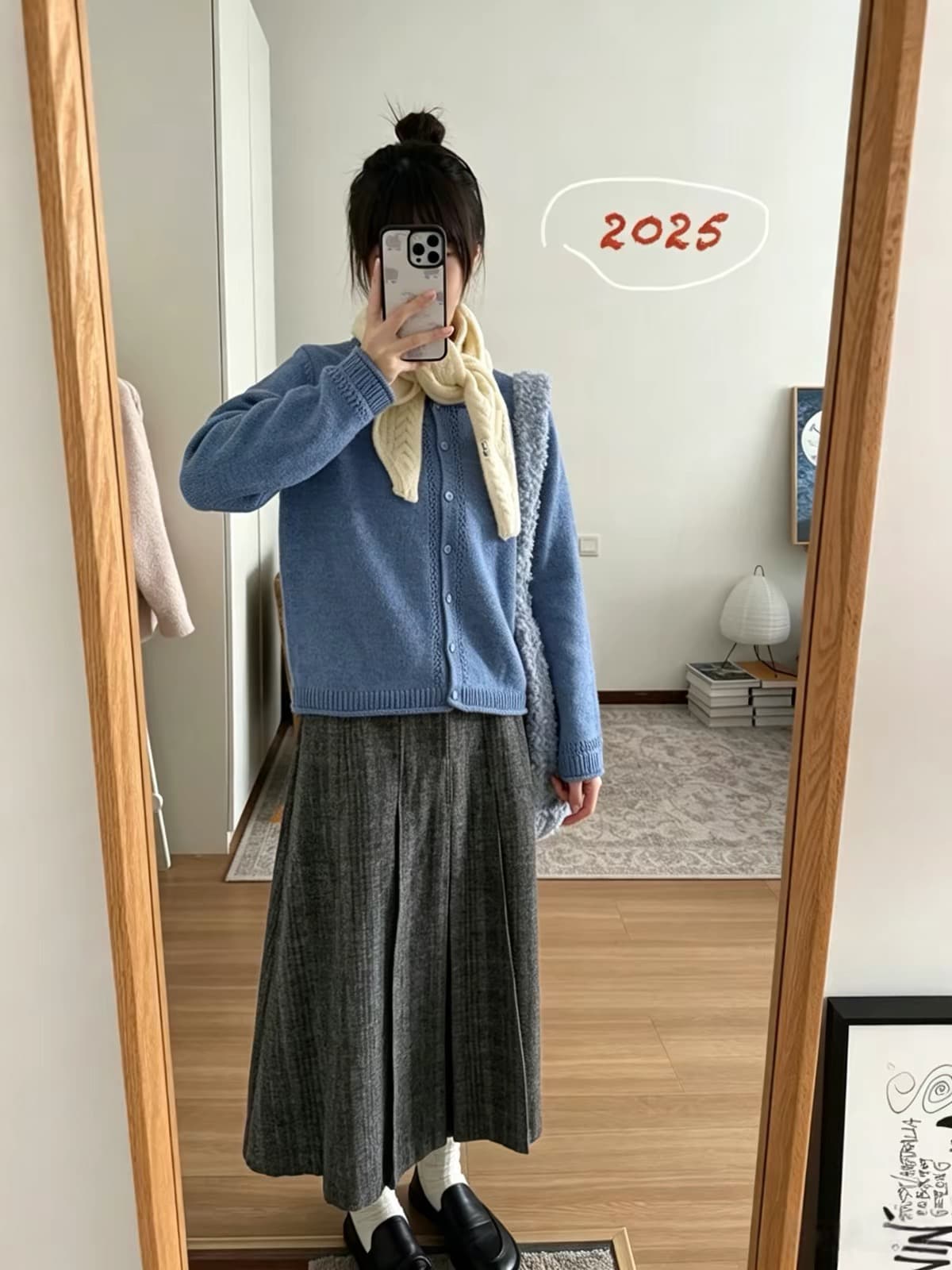 따뜻한 섬 폴로 칼라 작은 홀로우 아웃 레이스 스웨터 오픈 가디건 여성 코트 식물 플러시 버클 니트 맨위 이미지 3