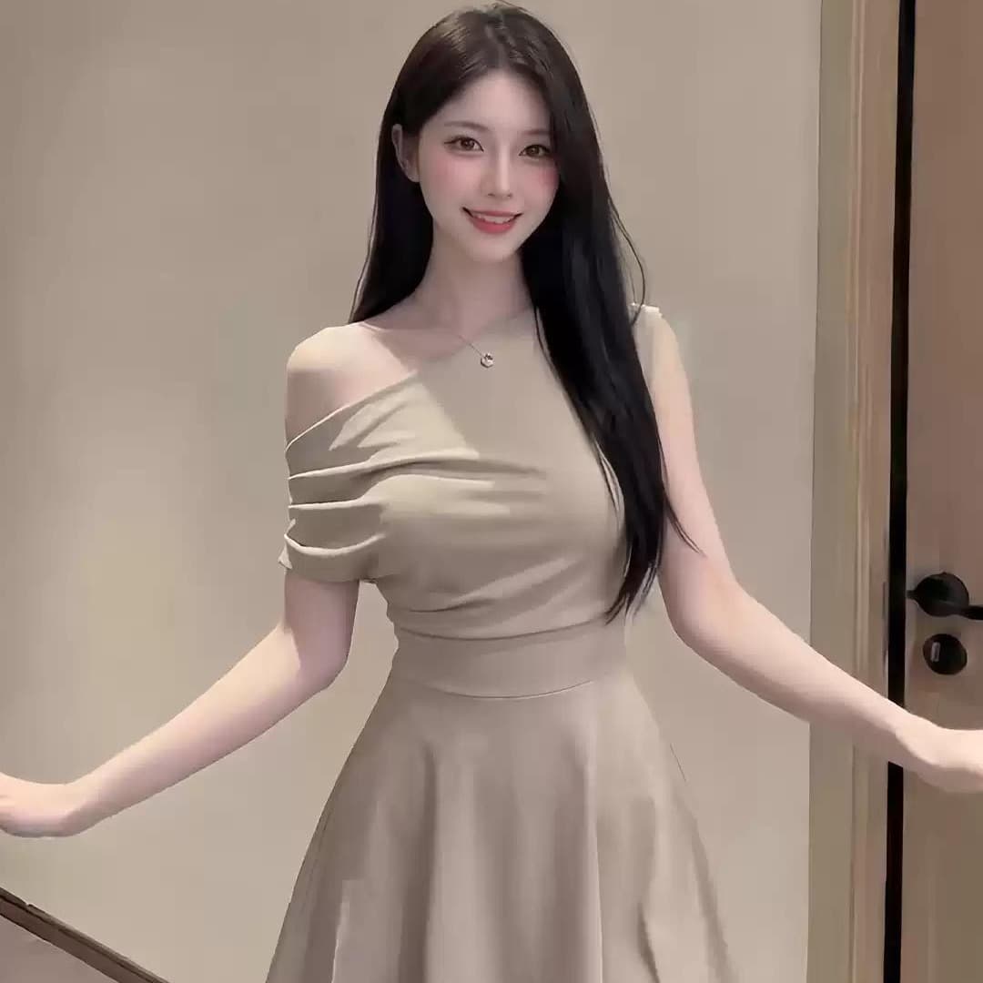 빛 요리 한 로얄 자매 착용 가져 가라. 고급 센스 품격 허리 수축 슬림해 보이는 미니 스커트 고유 한 슈퍼 잘 생긴 ~ 중 드레스 2026 여름 이미지 5