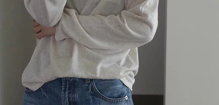 느긋한 느슨함 센스 아마 V넥 긴팔 자외선 차단 티셔츠 여성 여름 얼음 실크 반 개방 칼라 니트 에어컨 블라우스 맨위 상세 이미지 17