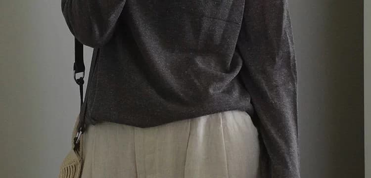 느긋한 느슨함 센스 아마 V넥 긴팔 자외선 차단 티셔츠 여성 여름 얼음 실크 반 개방 칼라 니트 에어컨 블라우스 맨위 상세 이미지 71