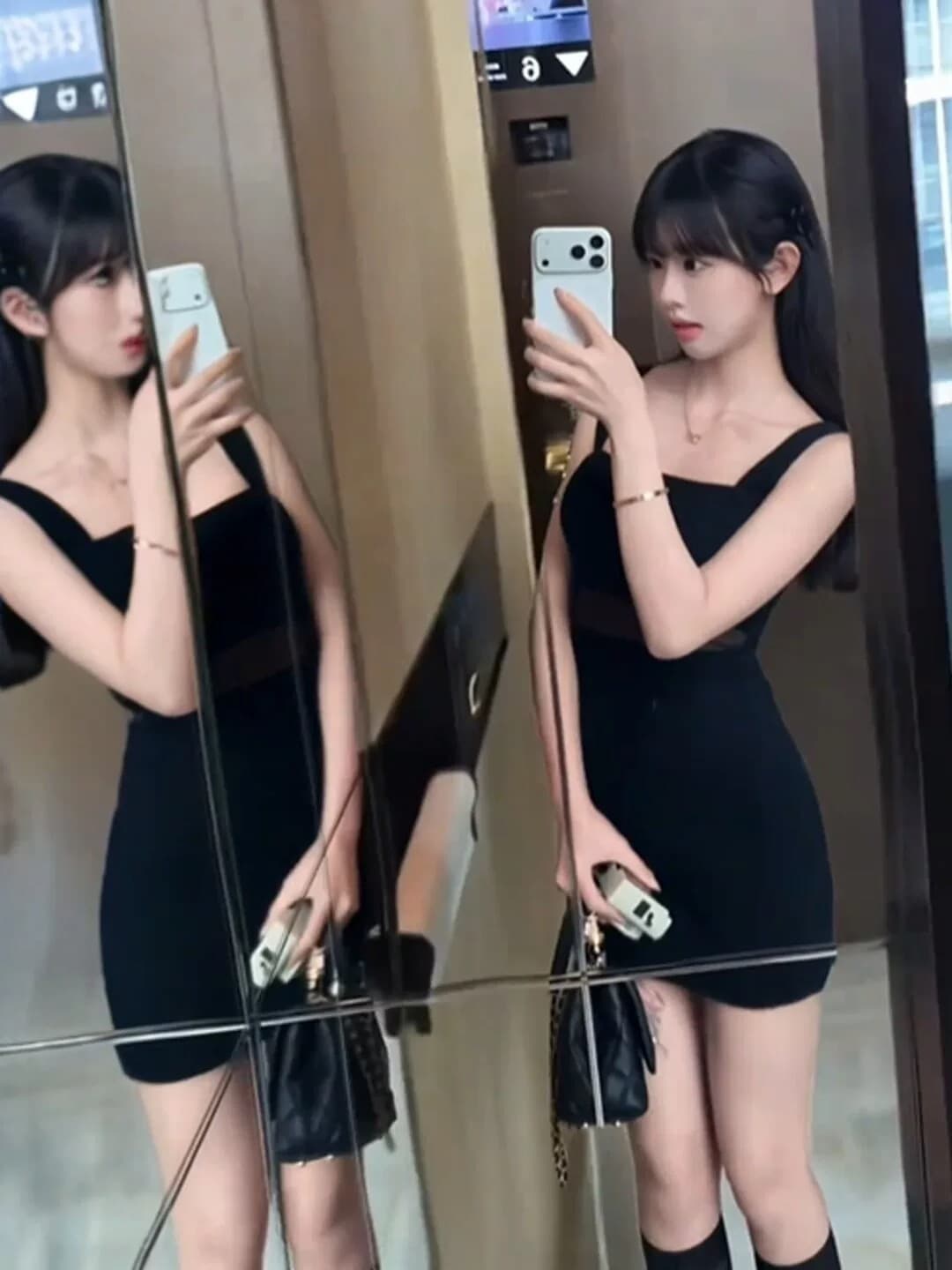 로얄 자매 바람 핫걸 섹시함 타이트 타이트 스커트 슬립 드레스 작은 대중 패션 품격 여성 미니 스커트 2026 여름