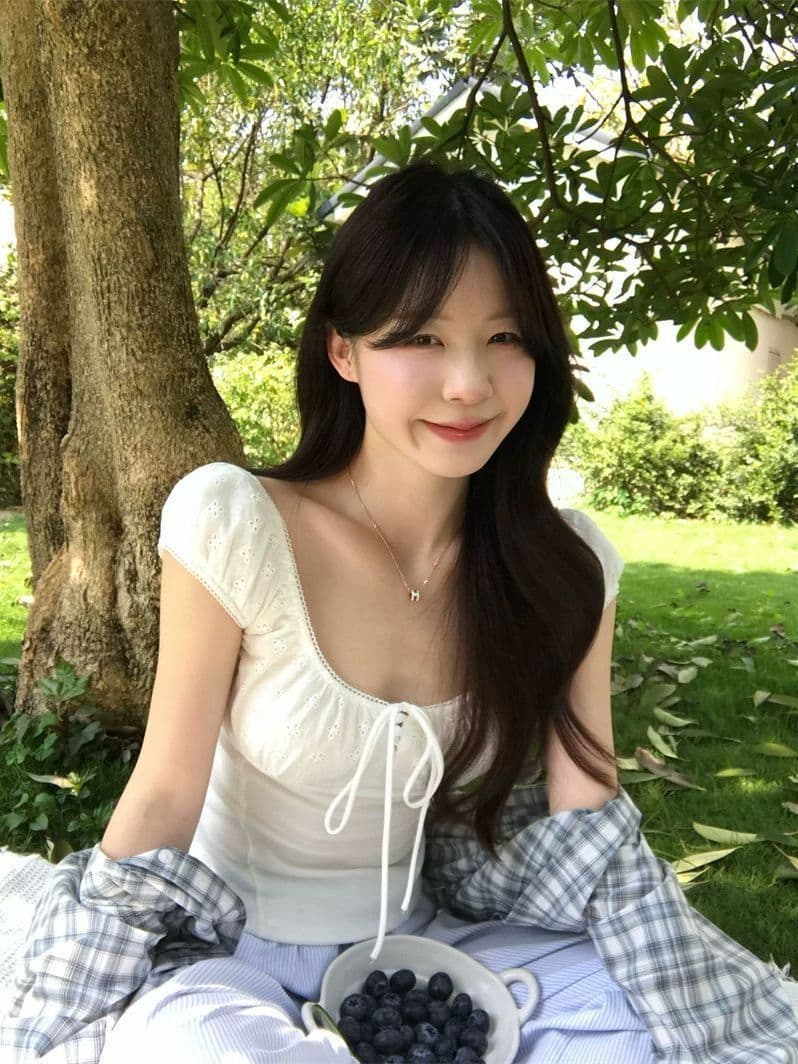 모 Da 서울 아메리칸 핫걸 몸매 가꾸기 광장 칼라 반팔 티셔츠 여성 거품 소매 슬림해 보이는 순수한 욕망 쇼트 스타일 맨위 상세 이미지 6
