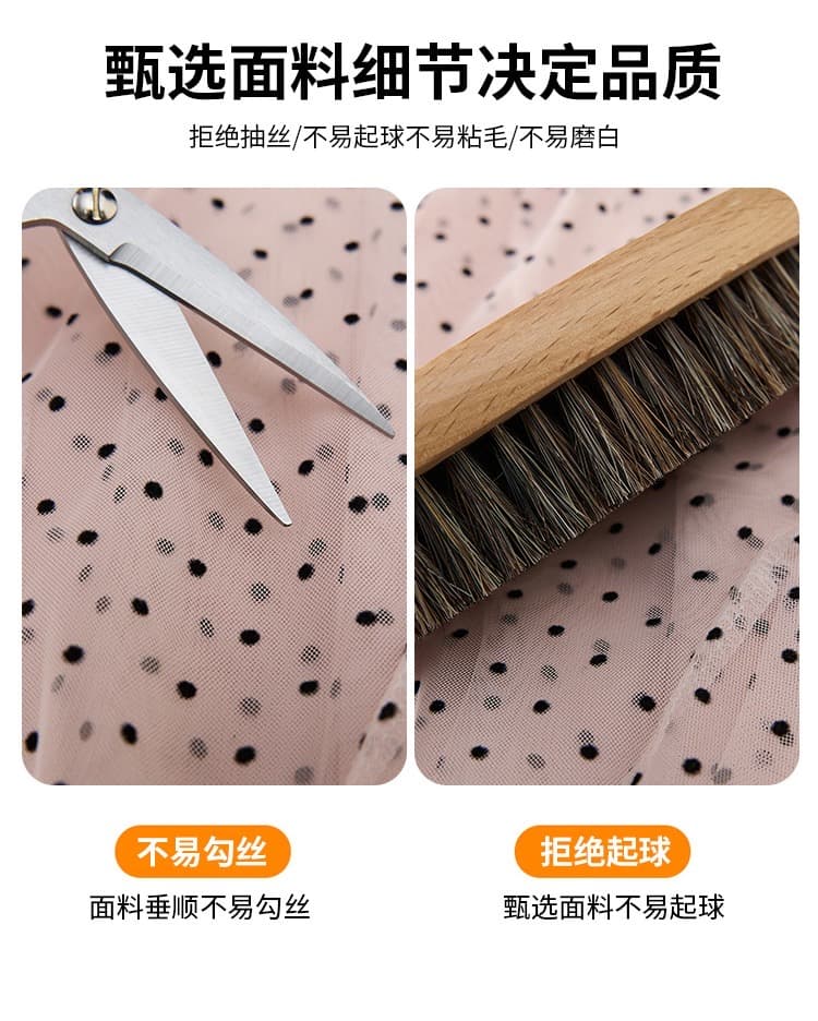 실사 도트 무늬 망사 한 마디 반신 스커트 여름 새로운 하이웨이스트 슬림해 보이는 미니 스커트 한국 스타일 치마 상세 이미지 4