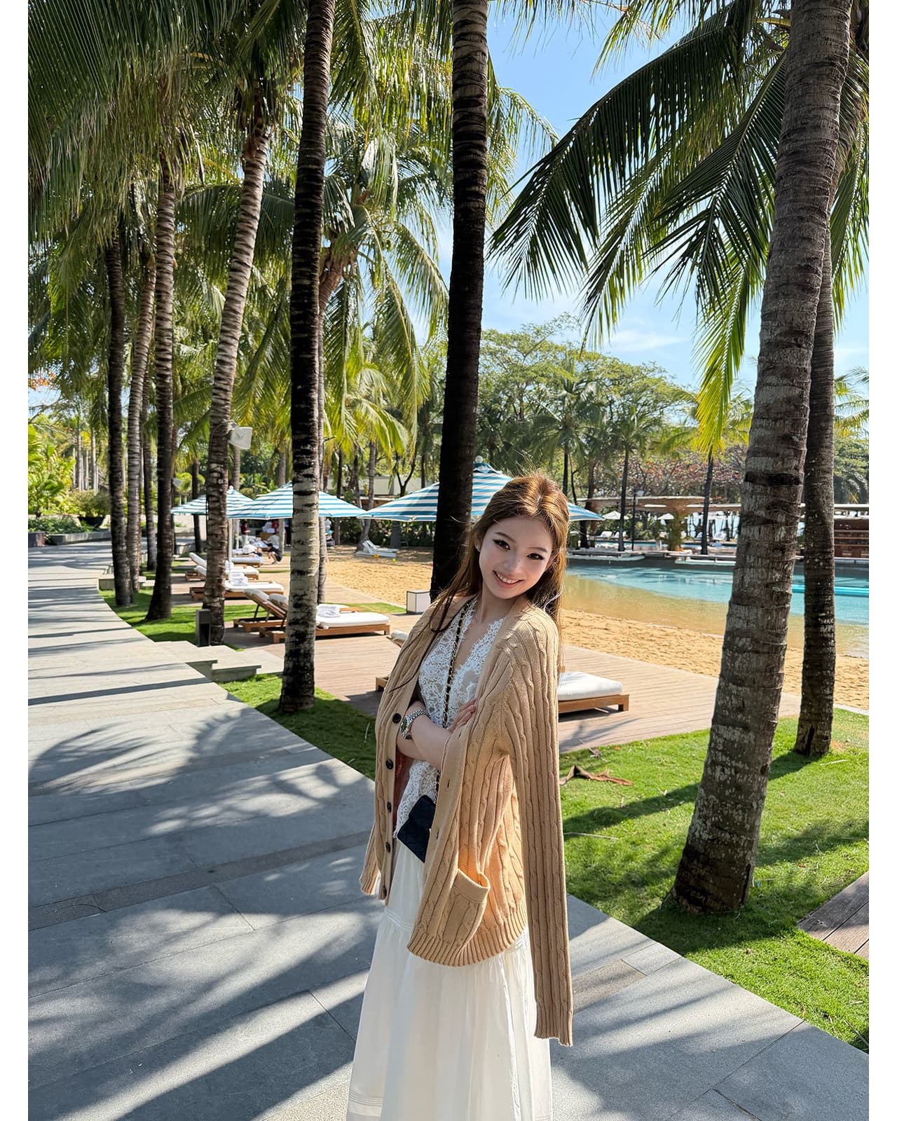 eewen la mode 무거운 작업 센스 레이스 라미 패치워크 반팔 슬림해 보이는 상세 이미지 25