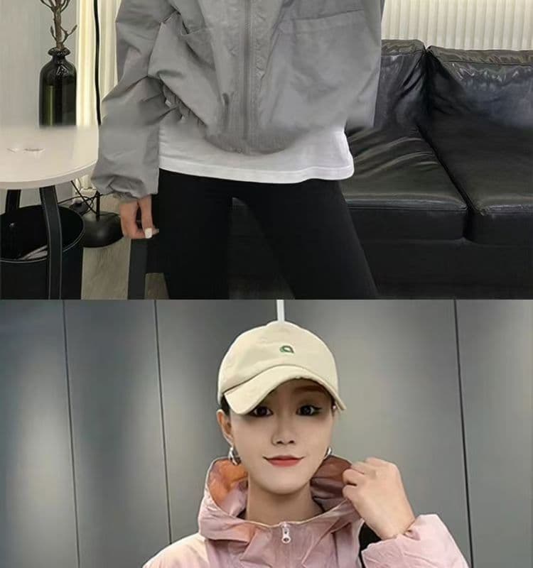 자외선 차단 의류 루즈핏 캐주얼 여성 코트 2026 여름 새로운 연령 감소 작은 키 후드 워크웨어 재킷 맨위 상세 이미지 8