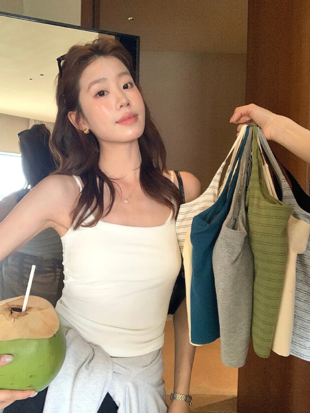 실행 금액 무제한 비장 슈퍼 신축성 하나 컵 미니멀리즘 슬립 몸매 가꾸기 아니요 철거 가슴 패드 조끼 상세 이미지 3