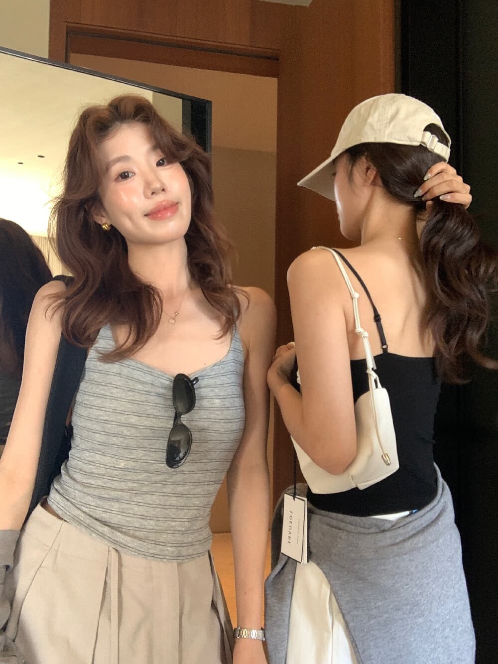 실행 금액 무제한 비장 슈퍼 신축성 하나 컵 미니멀리즘 슬립 몸매 가꾸기 아니요 철거 가슴 패드 조끼 상세 이미지 13