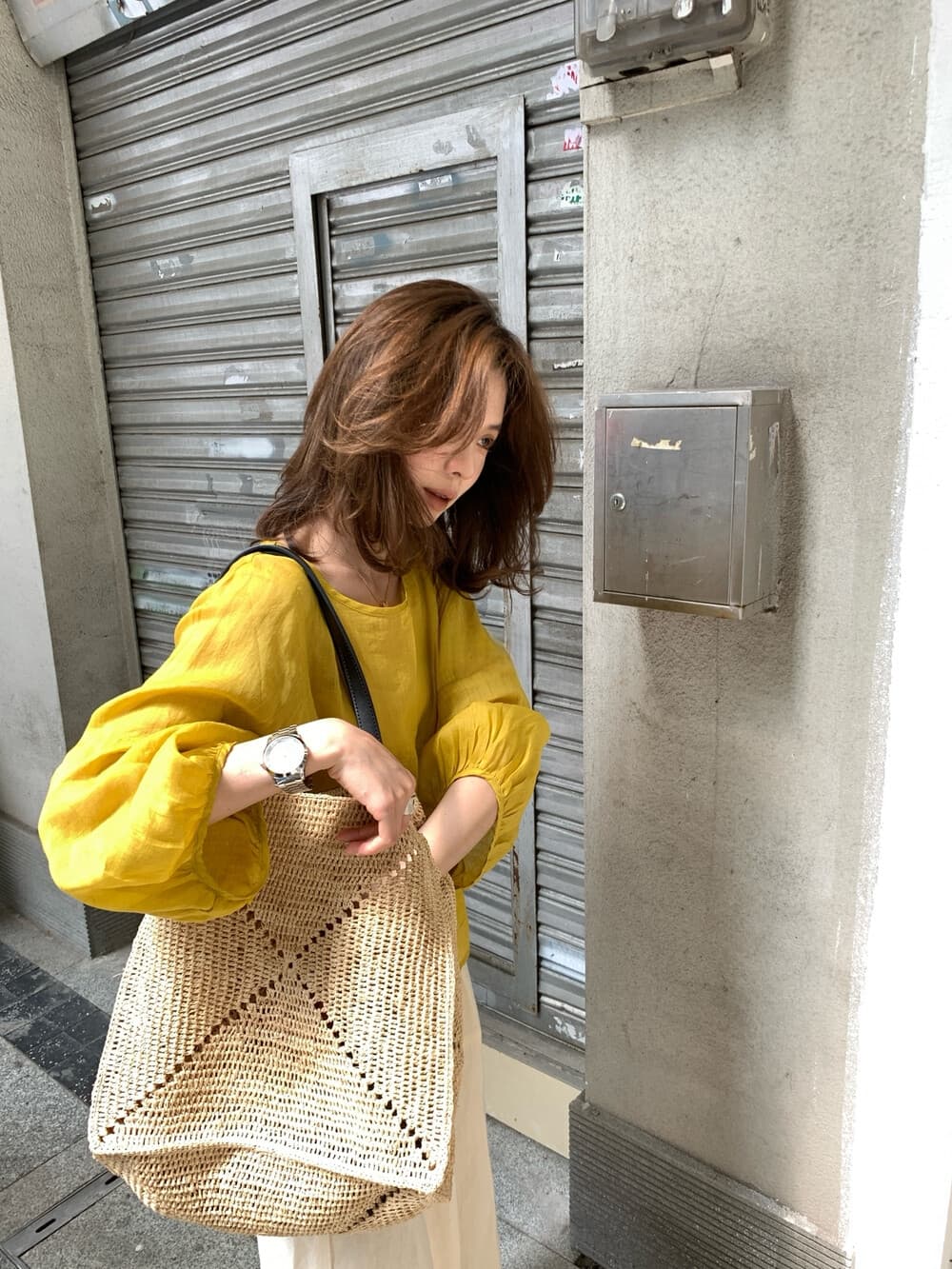26 년 여름 켜기 새로운 미니멀리즘 일본식 출퇴근 레트로 편안함 100 라미 작은 셔츠 상세 이미지 3