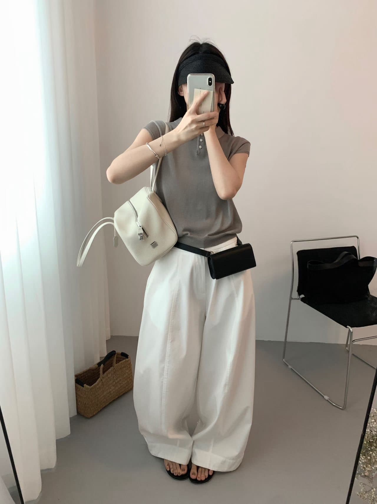 실사 여름 켜기 새로운 학원 캐주얼 신선함 POLO 칼라 자수 반팔 티셔츠 상세 이미지 14