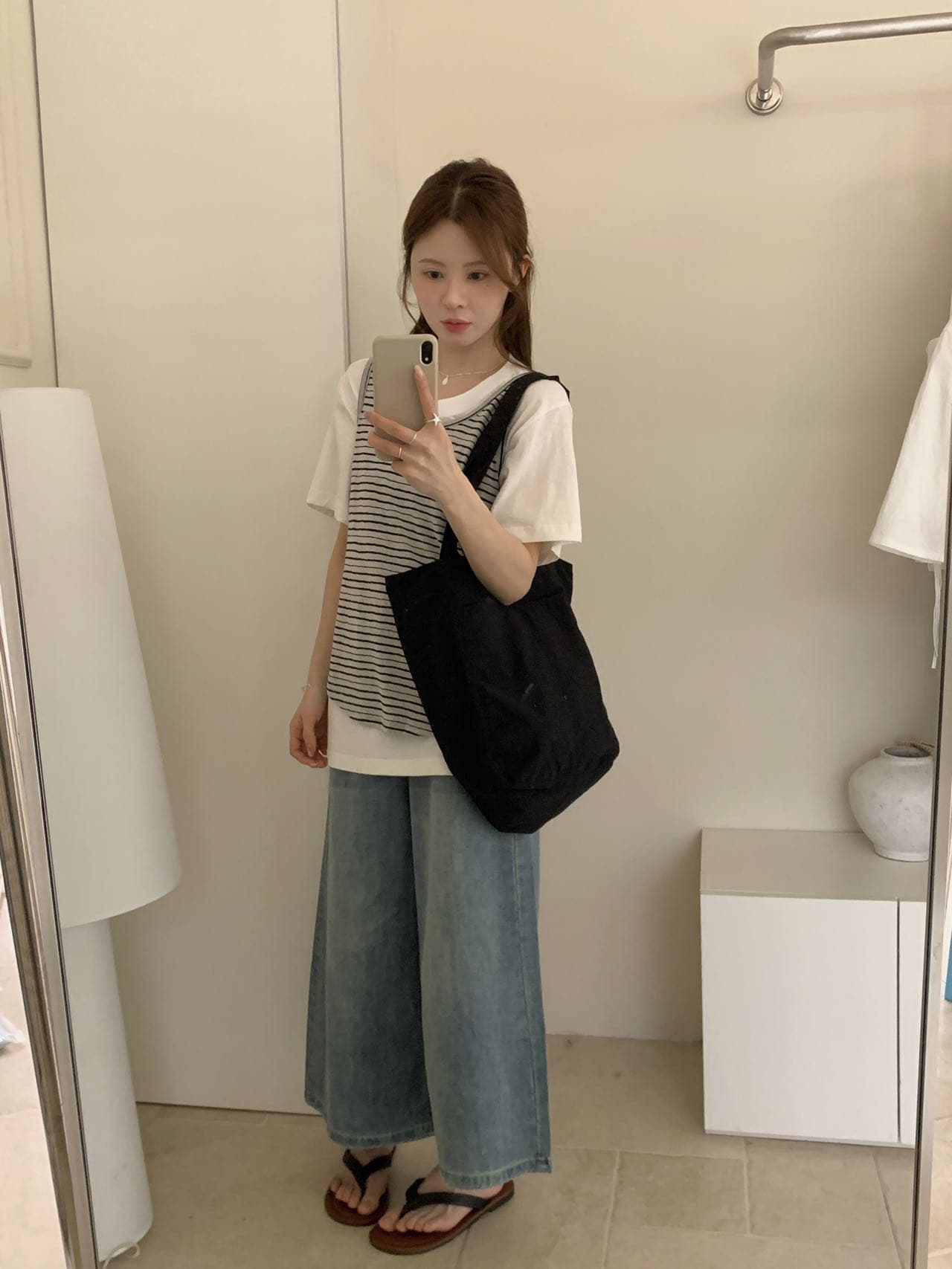 실사 26 여름 켜기 새로운 면 린넨 질감 편안함 매우 높음 다용도 조끼 상세 이미지 14