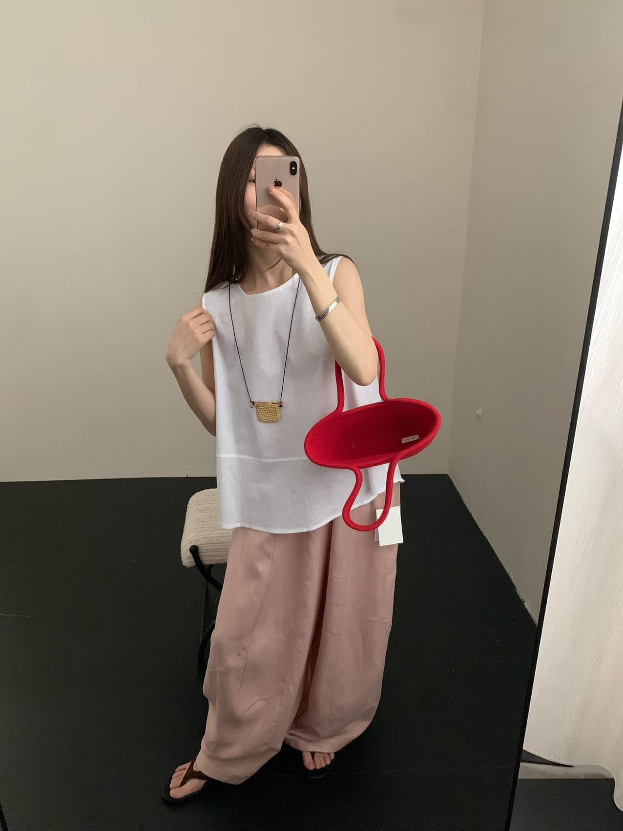 실사 아마 민소매 디자인 센스 작은 셔츠 경기 짜임 펜던트 휴가 바람 당겨서 전체 표지 고기 슬림해 보이는 작은 셔츠 상세 이미지 24