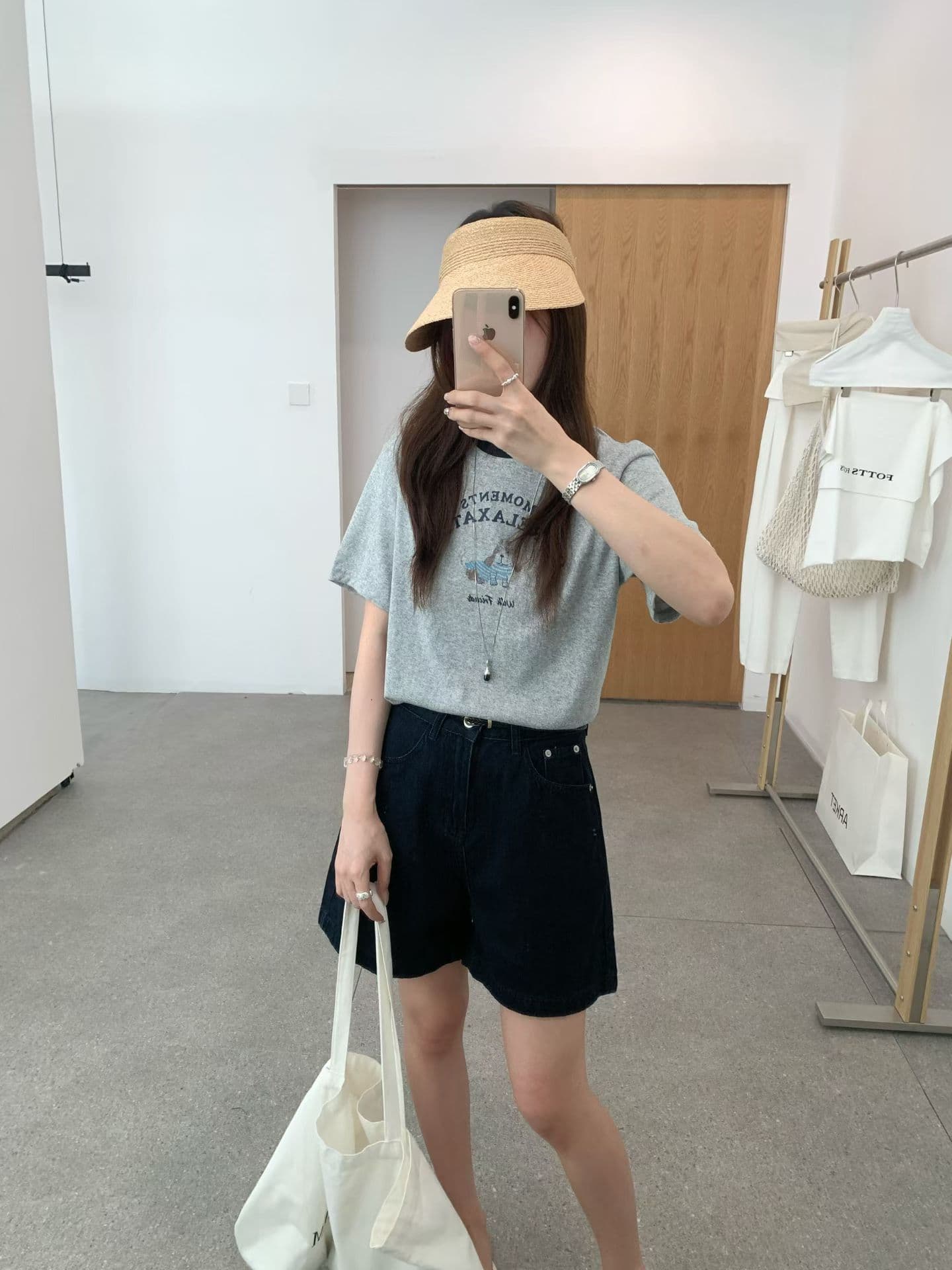 실사 짜임 좋은 벨트 바지 종류 嘎嘎 좋은 워싱 색상 좋은 레트로 좋아 보인다. 데님 반바지 벨트 포함 상세 이미지 17