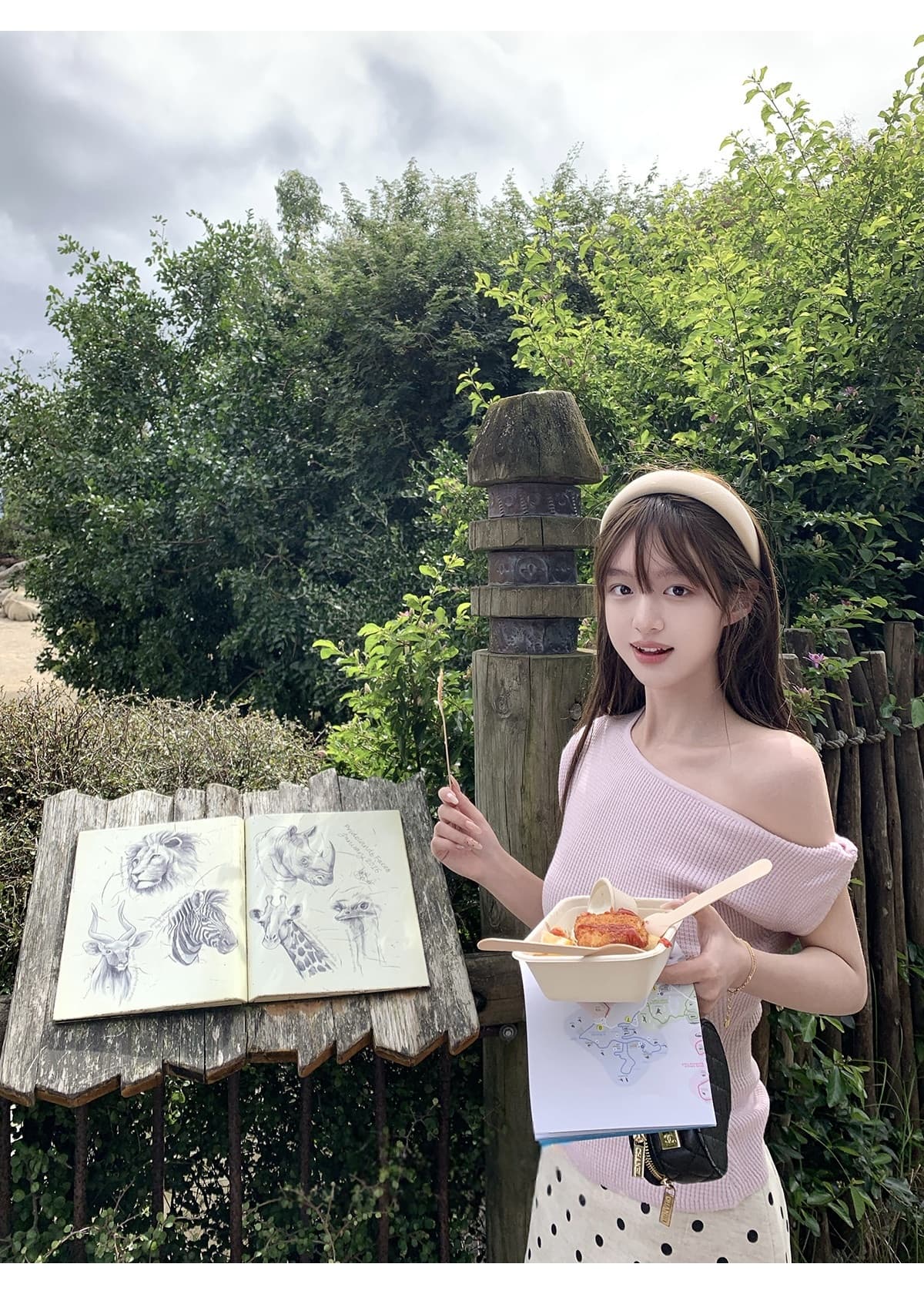 ppmaer 한여름 후아 남편 그리드 디자인 센스 비스듬한 칼라 반팔 티셔츠 여성 여름 품격 몸매 가꾸기 캐주얼 맨위 상세 이미지 3
